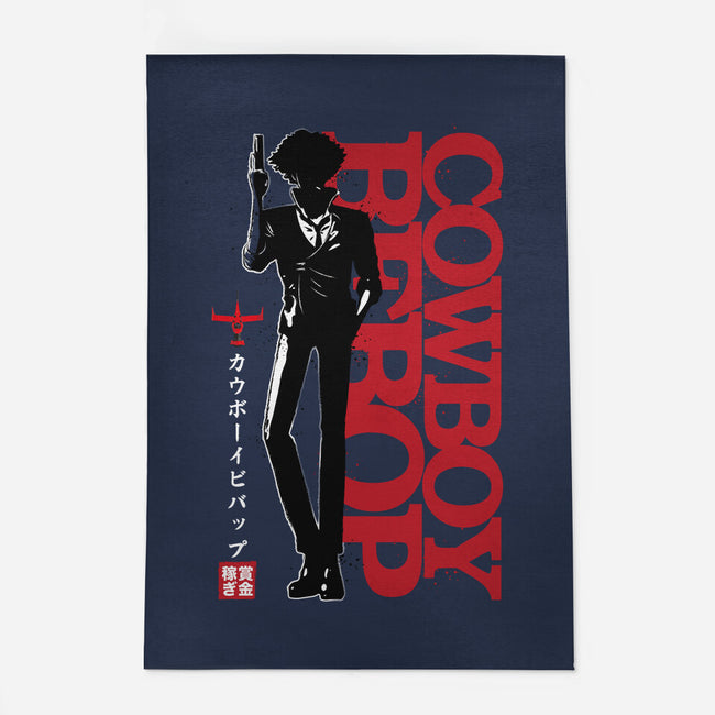 Shadow Of A Space Cowboy-none outdoor rug-DrMonekers