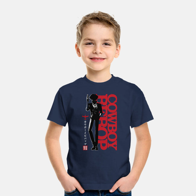 Shadow Of A Space Cowboy-youth basic tee-DrMonekers