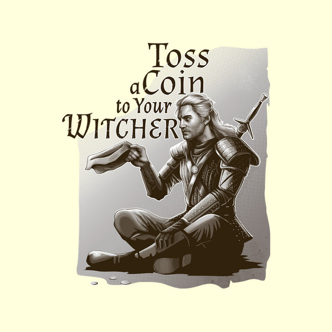 Toss A Coin to Your Witcher-none glossy sticker-daobiwan