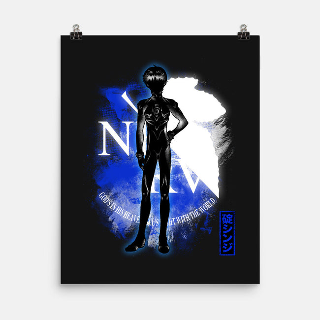 Cosmic Pilot-none matte poster-fanfreak1