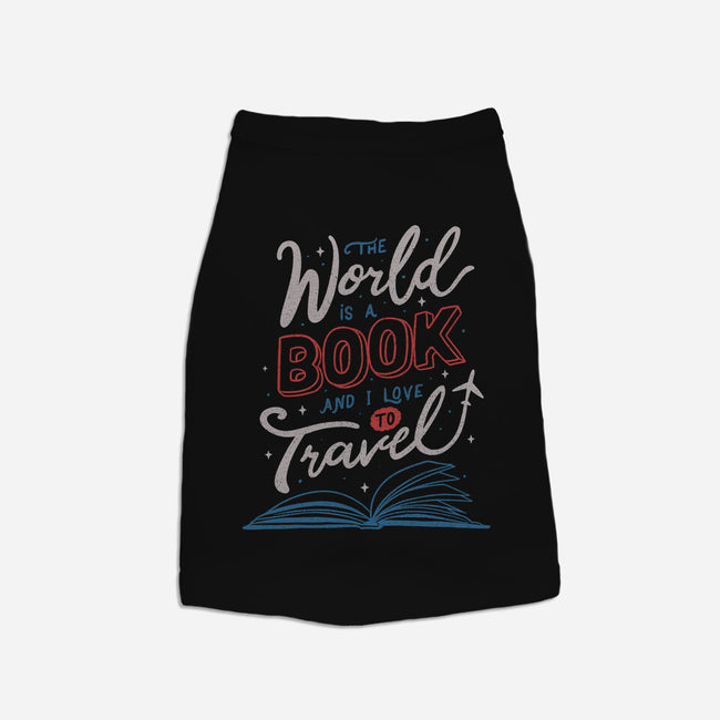 The World Is A Book-cat basic pet tank-tobefonseca