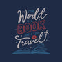 The World Is A Book-none beach towel-tobefonseca