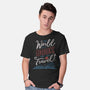 The World Is A Book-mens basic tee-tobefonseca