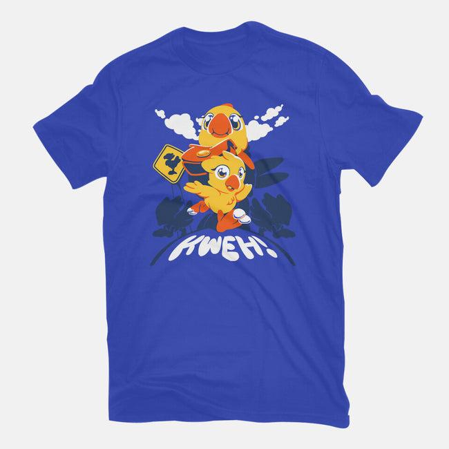 Kweh Chocobo-womens fitted tee-estudiofitas