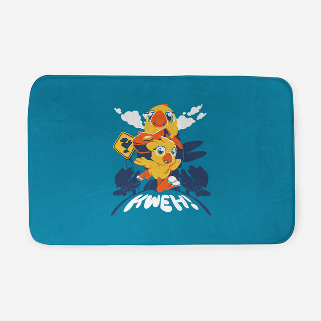 Kweh Chocobo-none memory foam bath mat-estudiofitas