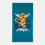 Kweh Chocobo-none beach towel-estudiofitas