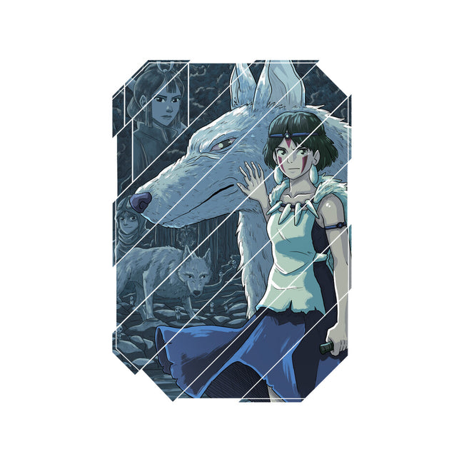 Mononoke Tiles-none drawstring bag-danielmorris1993