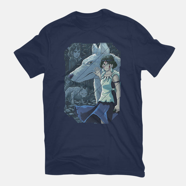 Mononoke Tiles-womens basic tee-danielmorris1993