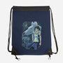 Mononoke Tiles-none drawstring bag-danielmorris1993