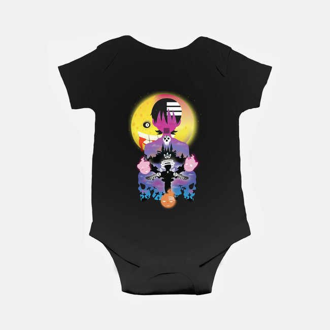 Resonance Of The Reaper-baby basic onesie-SwensonaDesigns