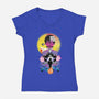 Resonance Of The Reaper-womens v-neck tee-SwensonaDesigns