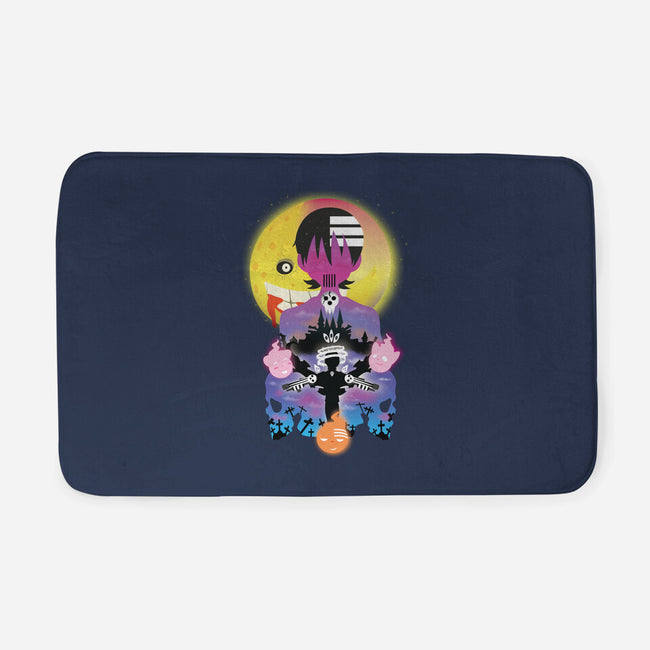 Resonance Of The Reaper-none memory foam bath mat-SwensonaDesigns