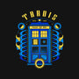 The Blue Phone Box-none drawstring bag-Logozaste