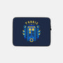 The Blue Phone Box-none zippered laptop sleeve-Logozaste