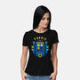 The Blue Phone Box-womens basic tee-Logozaste