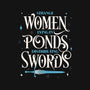 Strange Women-none removable cover w insert throw pillow-zawitees