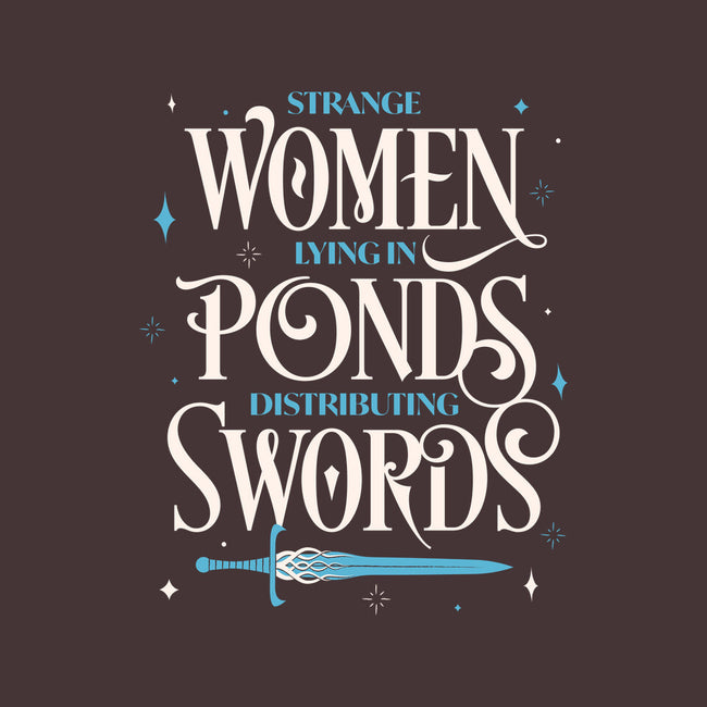 Strange Women-none removable cover w insert throw pillow-zawitees