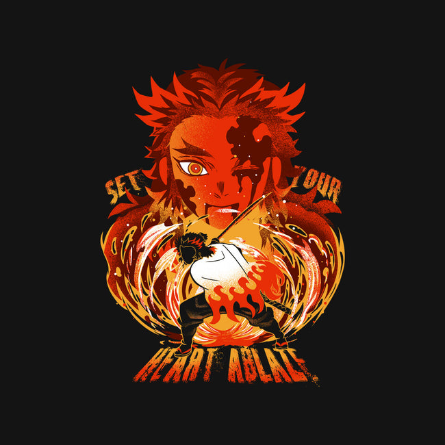 Set Your Heart Ablaze-womens basic tee-constantine2454