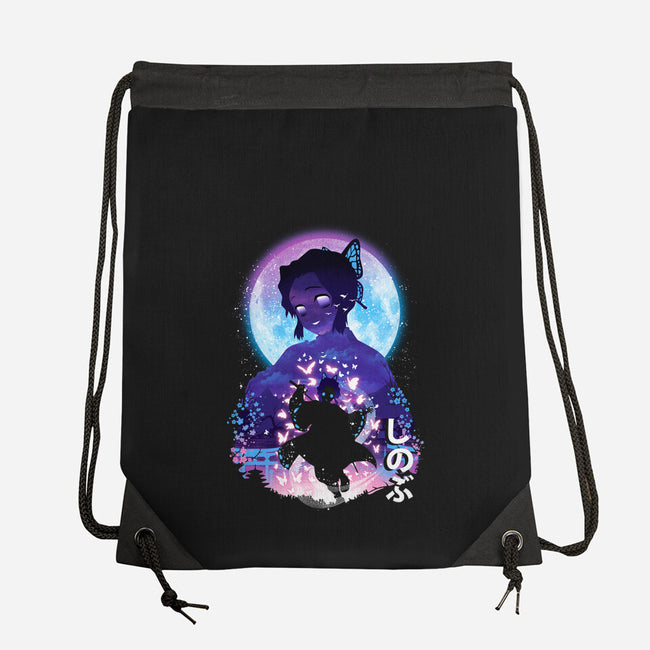 Shinobu Landscape-none drawstring bag-dandingeroz