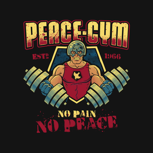 Peace Gym-none stretched canvas-teesgeex