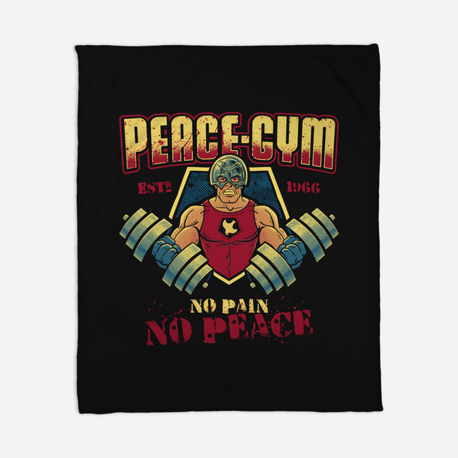 Peace Gym-none fleece blanket-teesgeex