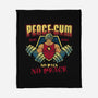 Peace Gym-none fleece blanket-teesgeex