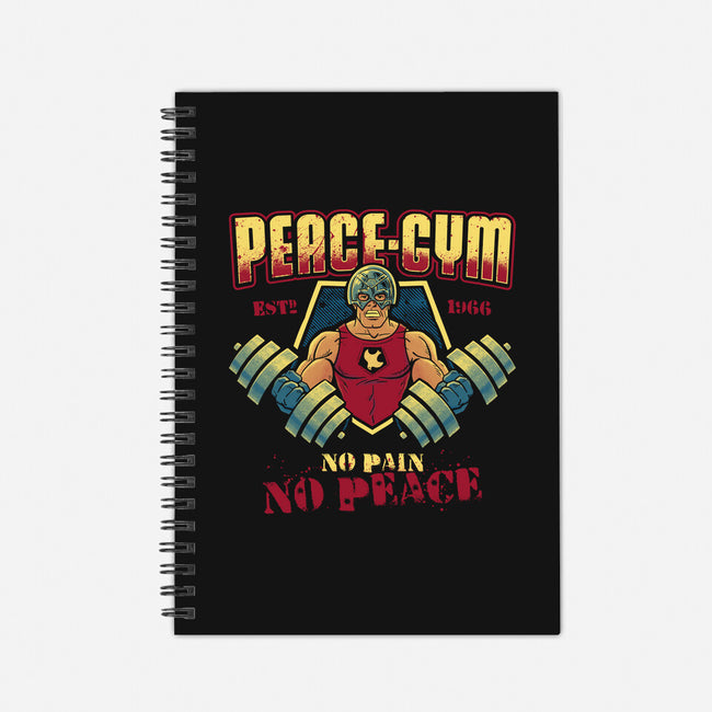 Peace Gym-none dot grid notebook-teesgeex