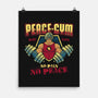 Peace Gym-none matte poster-teesgeex