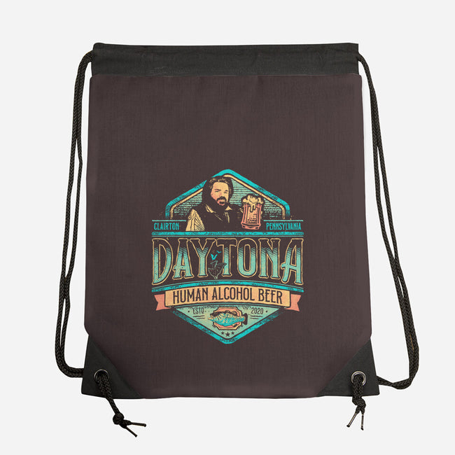 Human Alcohol Beer-none drawstring bag-teesgeex
