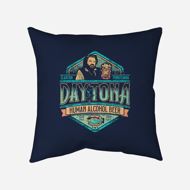 Human Alcohol Beer-none removable cover w insert throw pillow-teesgeex