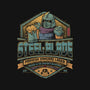Steel Blade Lager-womens off shoulder sweatshirt-teesgeex