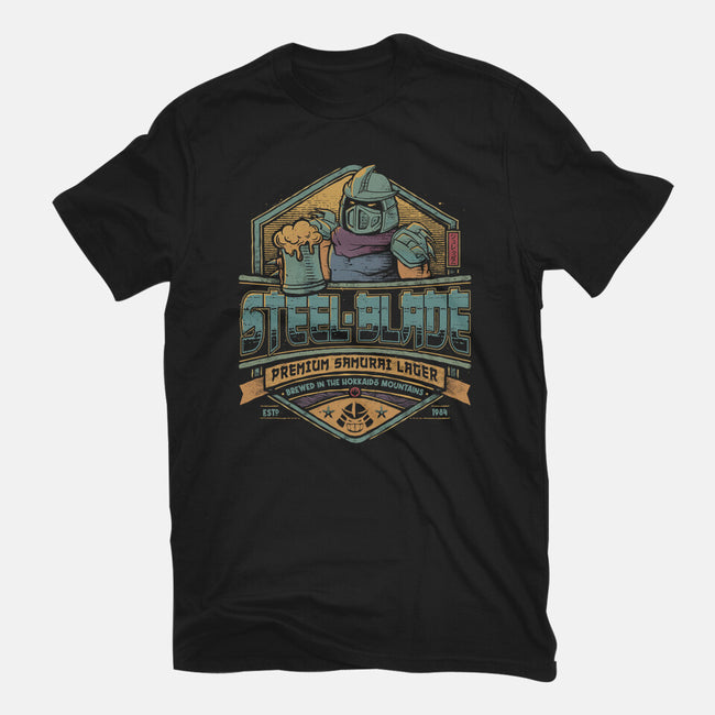 Steel Blade Lager-womens fitted tee-teesgeex