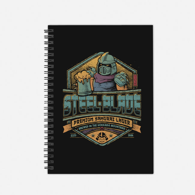 Steel Blade Lager-none dot grid notebook-teesgeex