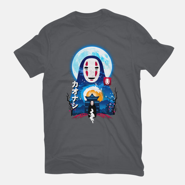 No Faceless-womens fitted tee-hirolabs