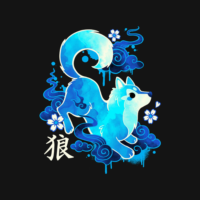 Wolf Spirit-womens fitted tee-NemiMakeit