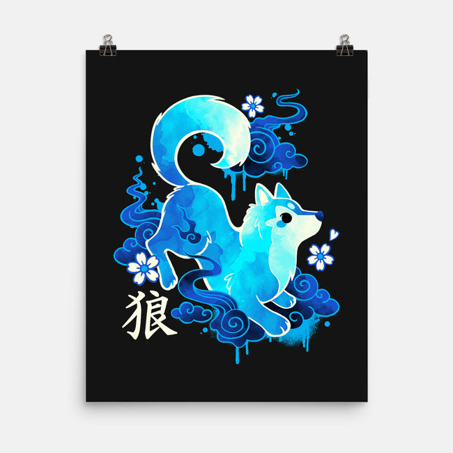 Wolf Spirit-none matte poster-NemiMakeit