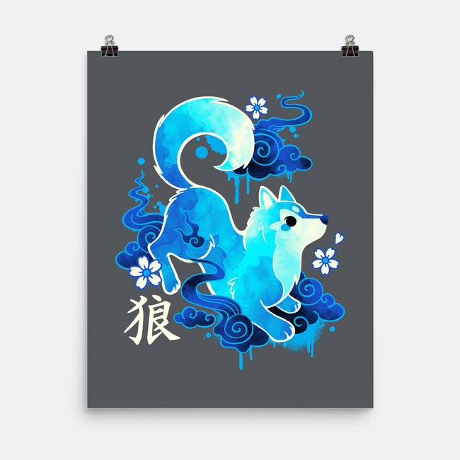 Wolf Spirit-none matte poster-NemiMakeit