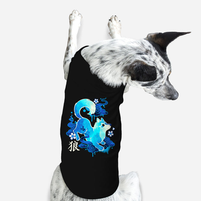 Wolf Spirit-dog basic pet tank-NemiMakeit