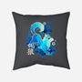 Wolf Spirit-none removable cover throw pillow-NemiMakeit