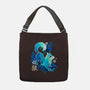 Wolf Spirit-none adjustable tote-NemiMakeit