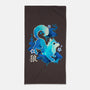 Wolf Spirit-none beach towel-NemiMakeit