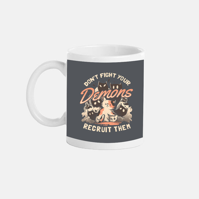 Recruit Your Demons-none glossy mug-eduely