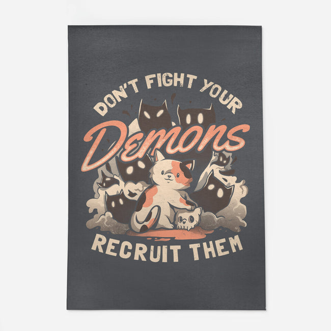 Recruit Your Demons-none outdoor rug-eduely