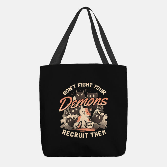 Recruit Your Demons-none basic tote-eduely