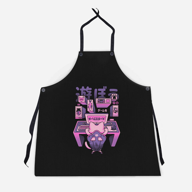Game On-unisex kitchen apron-eduely