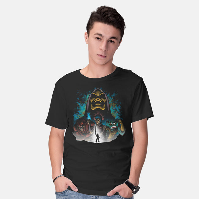 Villains Of Eternia-mens basic tee-trheewood