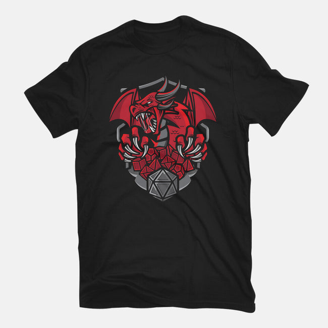 Dice And Dragons-womens fitted tee-jrberger