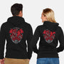 Dice And Dragons-unisex zip-up sweatshirt-jrberger