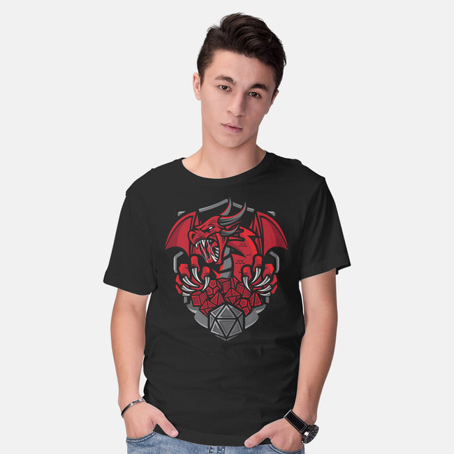 Dice And Dragons-mens basic tee-jrberger