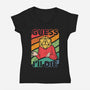 Guess I'll Die-womens v-neck tee-ShirtGoblin